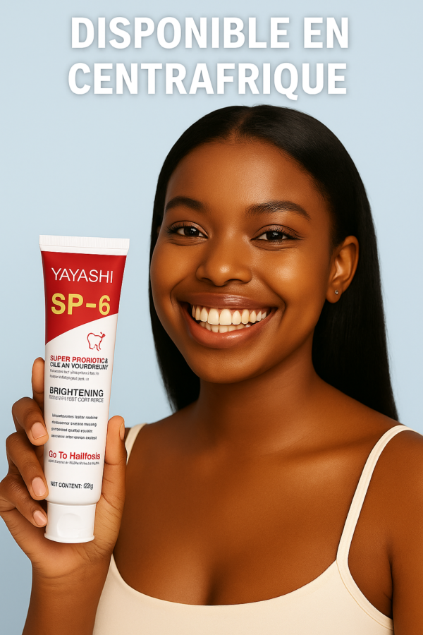 SP-6™ Dentifrice Ultra-Blanchissant aux Probiotiques